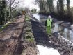 Canal slope erosion control using geocells from Terram